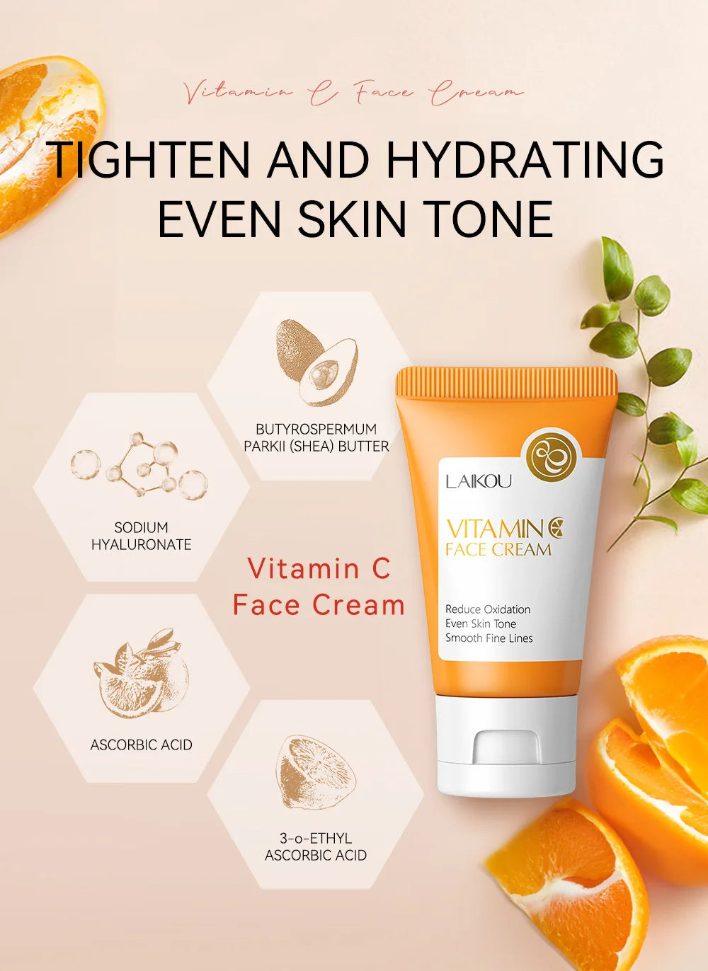 LAIKOU Radiance Vitamin C Face Cream