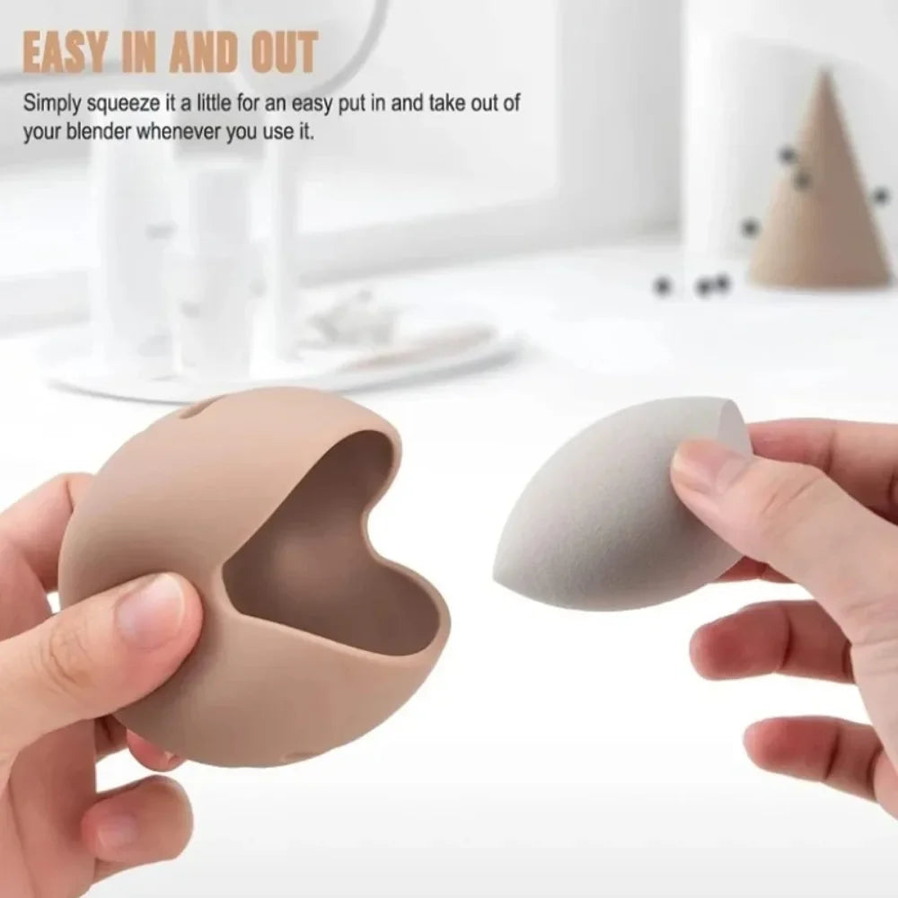 Sustainable Silicone Beauty Sponge Case