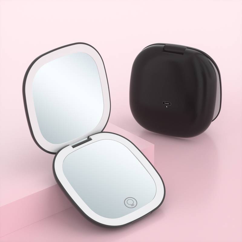 LumiGlow Portable LED Mirror