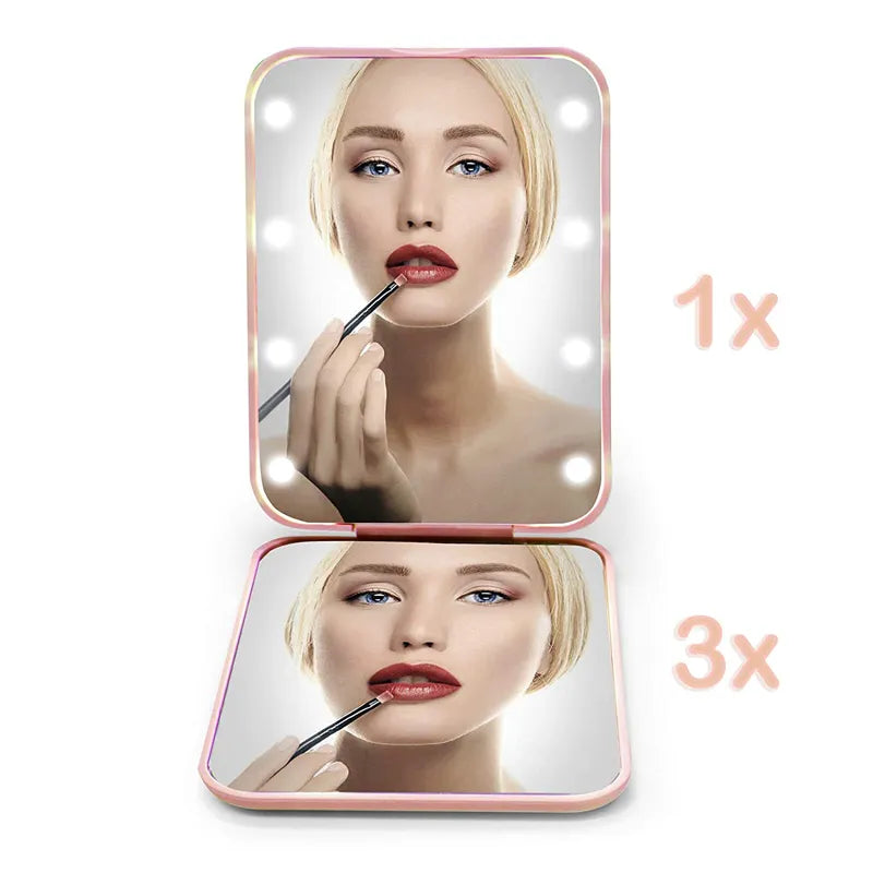 Crystal Clear Compact Mirror